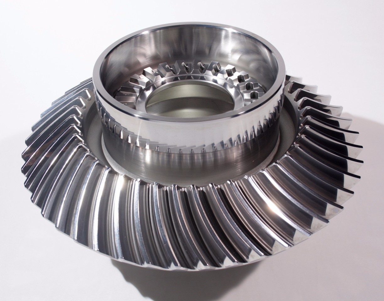 Arrow Gear - Curvic Coupling Lift Fan